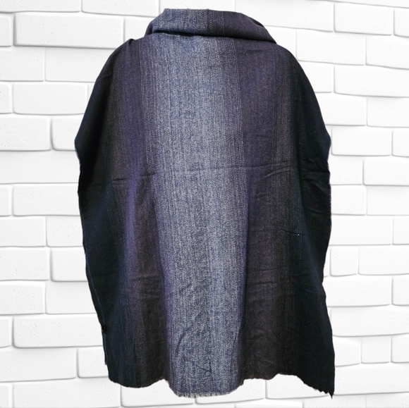 Wrap or Scarf 29" x 80" various colors of Blue - Picture 5 of 8